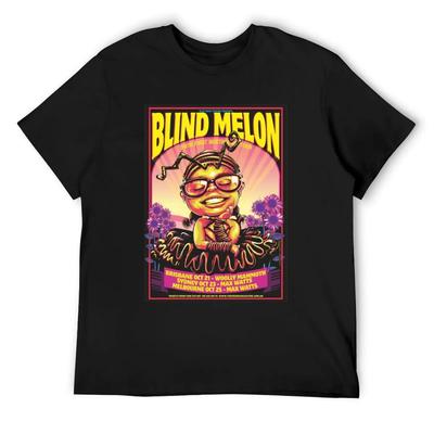 Австралийский тур-Blind Melon Футболка винтажная С коротким рукавом Забавные футболки Louboutins Мужские футболки