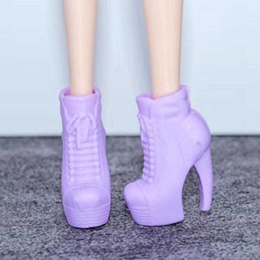 Обувь на высоком каблуке 30 см, качественные супермодельные ботинки, новые аксессуары для кукол, аксессуары для кукол