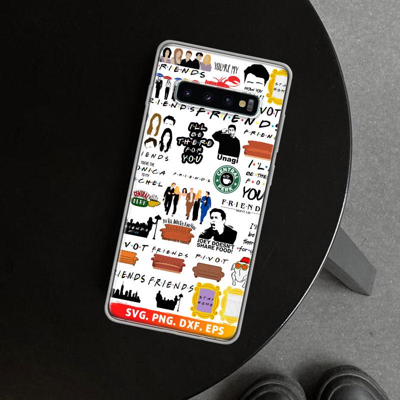 Забавный чехол для телефона из сериала «Друзья» для Samsung Galaxy S26 S25 Edge S24 S23 Ultra S22 Plus S21 FE S20 + Арт Индивидуальные Fundas