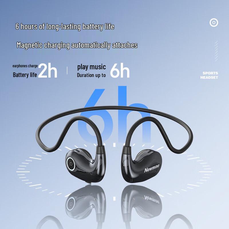 Newsmy OWS Directional Sound Ear-Hook Bluetooth Headphones