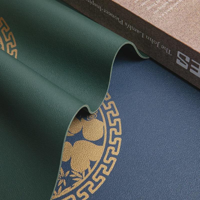 Веерообразные кожаные салфетки под приборы в скандинавском стиле — водонепроницаемые и изолированные салфетки под приборы для обеденного стола.