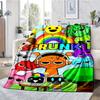 Sprunki Theme Printed Blanket - Perfect for Couch, Bed, Travel & Outdoor Use | Machine Washable, Cozy & Durable.