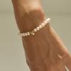Beroe [silver925] Heart Pearl Bracelet