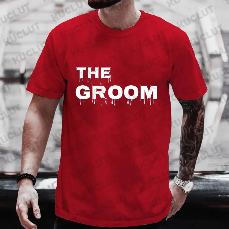Футболка Groom Squad Best Man, футболки Team Future Groom, футболки Single Farewell Bachelor Stag Party, футболка с надписью «Помолвка», топы с графическим принтом EVG