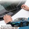 Car Hood Rubber Seal Strip Windshied Spoiler Filler Protect Edge Weatherstrip Strip Sticker Car Accessories For BYD ATTO 3 2022 2023