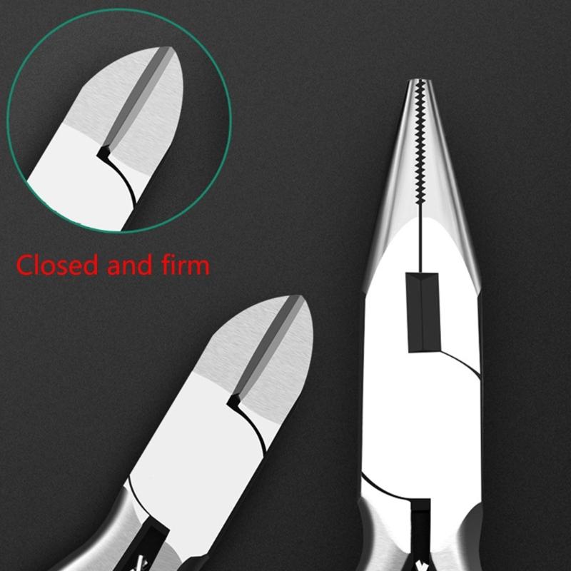 Мини-клещи, длинный нос, изогнутый нос, диагональные, торцевые, Linesmans, плоскогубцы с игольчатыми носами, 5-дюймовые плоскогубцы для изготовления ювелирных изделий