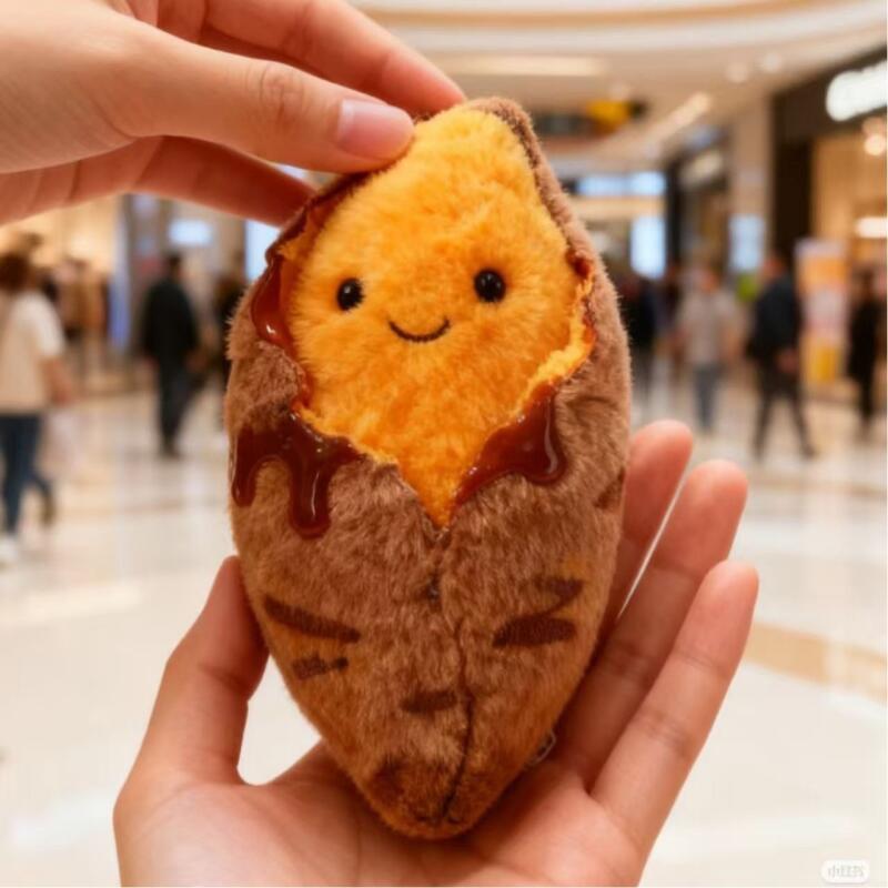 Сладкий картофель брелок кукла брелок Бэкчам Гаку Бэкку держатель для ключей