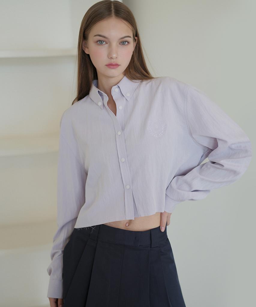 AVANDRESS Solid Mu Shirt Ivory