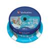 CD-R Verbatim 52x - Spindle De 25 Imprimable Matt Inkjet - 700 Mo - 80 Minutes