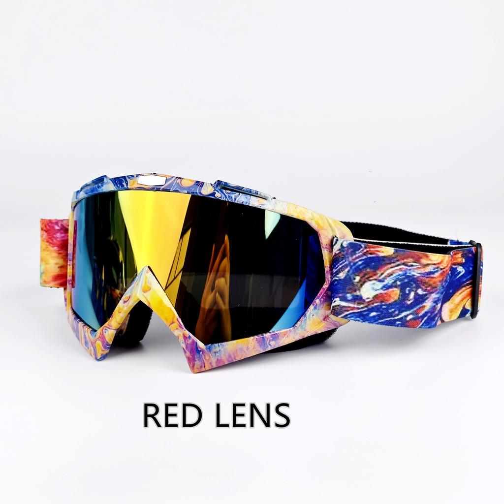 Outdoor ski goggles, motorcycle goggles, men's and women's mountain bike riding helmets, mountaineering windproof riding goggles