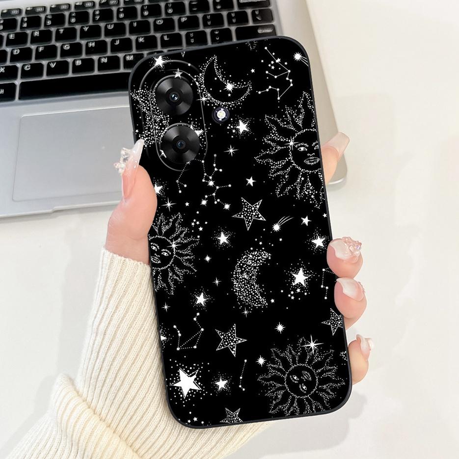 Для Realme Note 60 Чехол RMX3933 Роскошная Конфетная Расписная Крышка Мягкий ТПУ Чехол для Телефона Для Realme Note 60X Note60 Narzo N61 Fundas Coque
