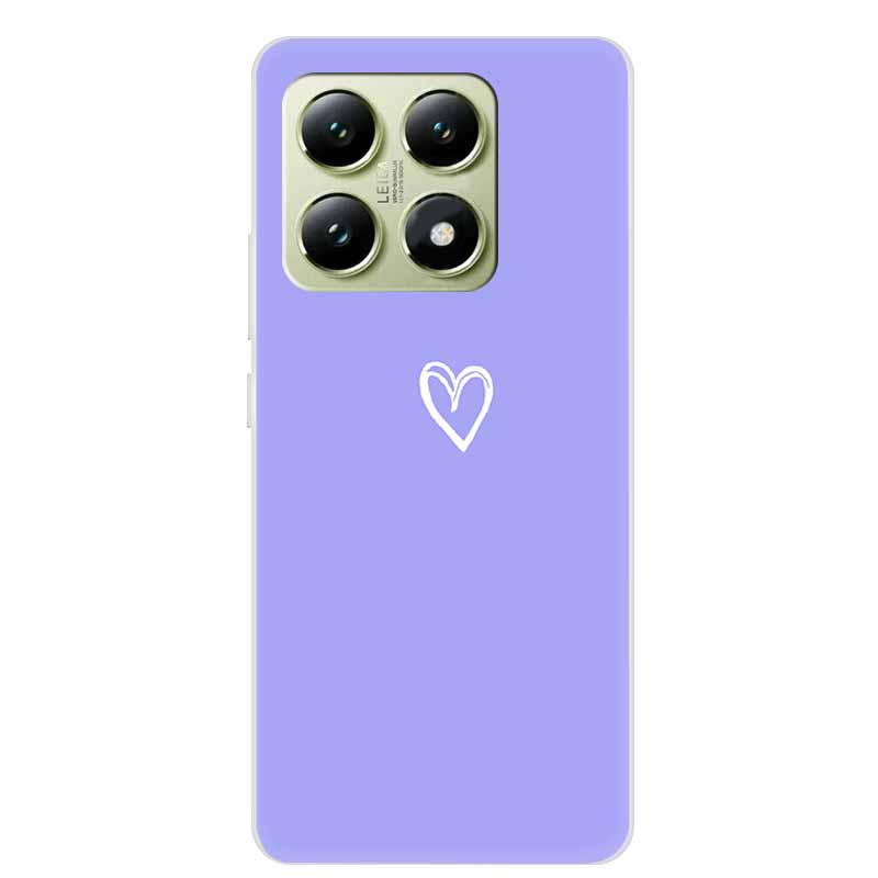 6.67" Чехол для телефона Xiaomi 14T Pro 5G Прозрачный Силиконовый Мягкий ТПУ Задняя крышка Чехол Для Xiaomi 14T Pro Чехол 14 T 14TPro Защитный