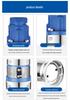 QJD Stainless Steel Deep Well Submersible Pump for High Head and Large Flow