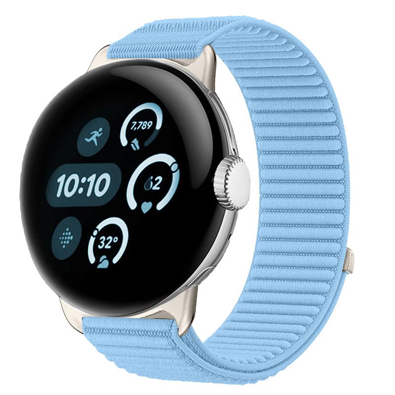 Нейлоновый петлевой ремешок для Google Pixel Watch 4 41 мм/45 мм Спортивный Удобный Волнистый Браслет Ремешок для Google Pixel Watch 4/3/2 Ремень