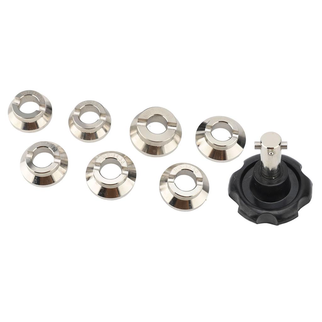 Инструмент для запрессовки часов Набор для ремонта задней крышки Профессиональный набор для запрессовки часов Инструмент для закрытия задней крышки Инструмент для замены батарейки с 7 насадками для