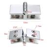 Board Hardware for Wine Cabinet Glass Fixing Clip Cupboard Clamp Glass Door Hinge Door Hinges
