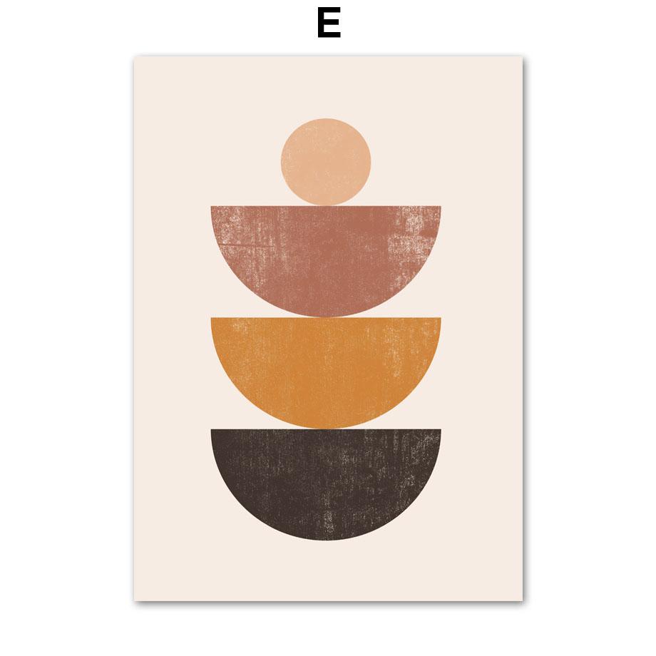 Бохо Абстрактная Черная Девушка Лист Радуга Геометрия Настенное Искусство Холст Живопись Скандинавские Постеры И Принты Картинки Для Декора Гостиной