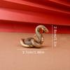 Vintage Copper Snake Ornament Decorations Tea Pet Antique Animal Boa Figurines Miniatures Home Decor Accessories For Living Room