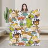 Rugrats Animated Character Blanket Quality Super Warm  Bedding Throws Autumn Camping Couch Bed Fluffy Bedspread