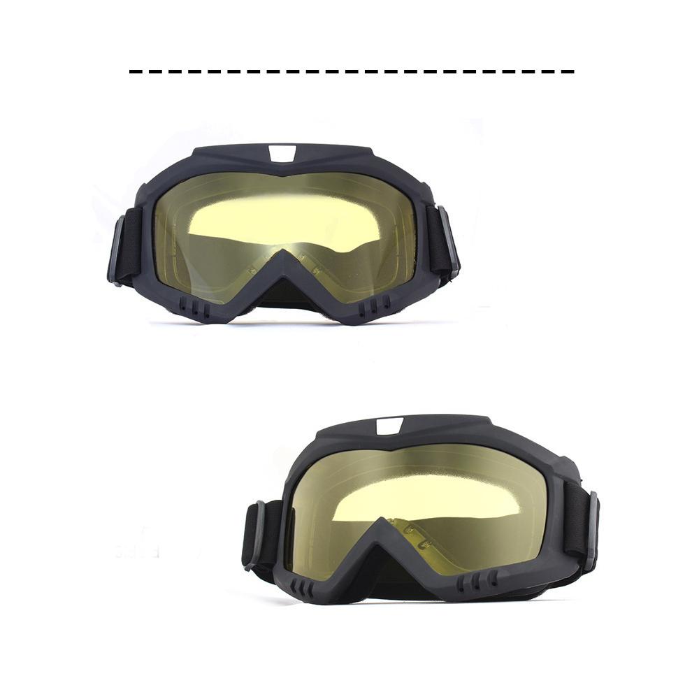 Мотоциклетные защитные механизмы Гибкий крестовый шлем Маска для лица Очки для мотокросса ATV Dirt Bike UTV Очки Шестерни Очки Лыжные очки