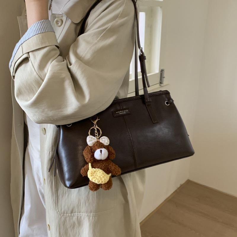 2025 осень и зима женская сумка новая мода женская сумка универсальная сумка для поездок на работу на плечо подмышку сумка-тоут