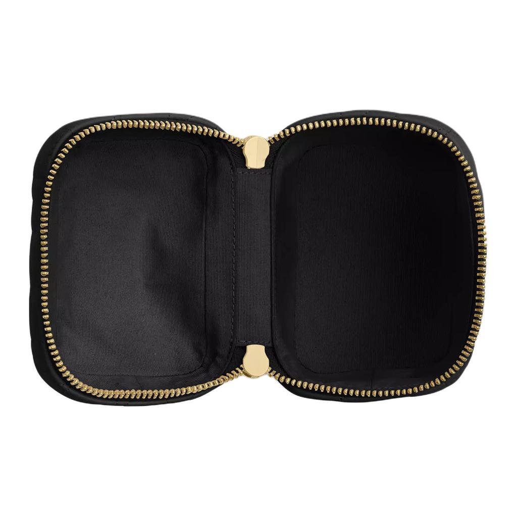 Coach Ава 11 Сумка-кроссбоди мини на съемном ремешке-цепочке из кожи наппа Женские сумки Черный CY730-IMBLK