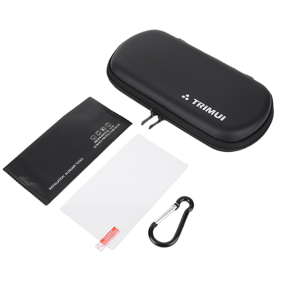 Твердый чехол для переноски из ЭВА с защитной пленкой из закаленного стекла Чехол для портативной игровой консоли Водонепроницаемый для портативной игровой консоли Trimui Smart Pro