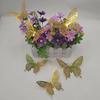 12 Pcs 3D Butterfly Wall Decor 3 Sizes Hollow Butterfly Decoration for Birthday Party Cake Topper Removable Wall Murals Decal for Kids Room