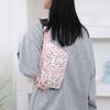 Flower Print Crossbody Chest Bag Colorful Shoulder Bag Fashion Sling Backpack  Hiking