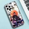 Чехол для телефона Аниме Бродячие псы Великого дома D-Дазай Осаму Для iPhone 17,16,15,14,13,12,11 X XR Plus, Мягкий силиконовый черный чехол