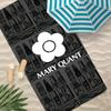 Бренд Mary Quant Полотенце Полиэстер Пляжное полотенце Быстросохнущее Не прилипает песок Банное полотенце Для лета Бассейна Путешествий Отпуска