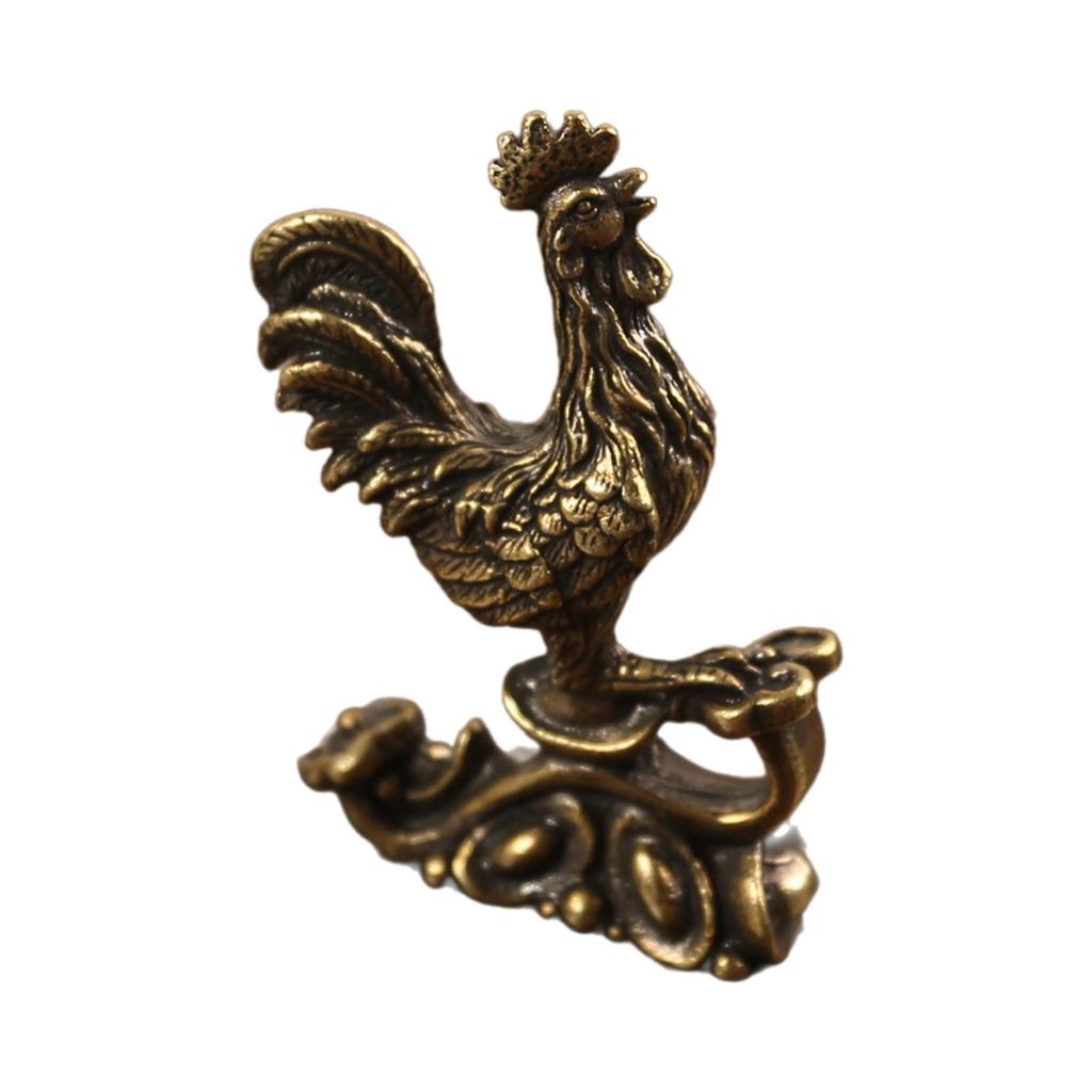 Chicken Figure Rooster Sculpture, Chicken Sculpture Animal Statue, Rooster