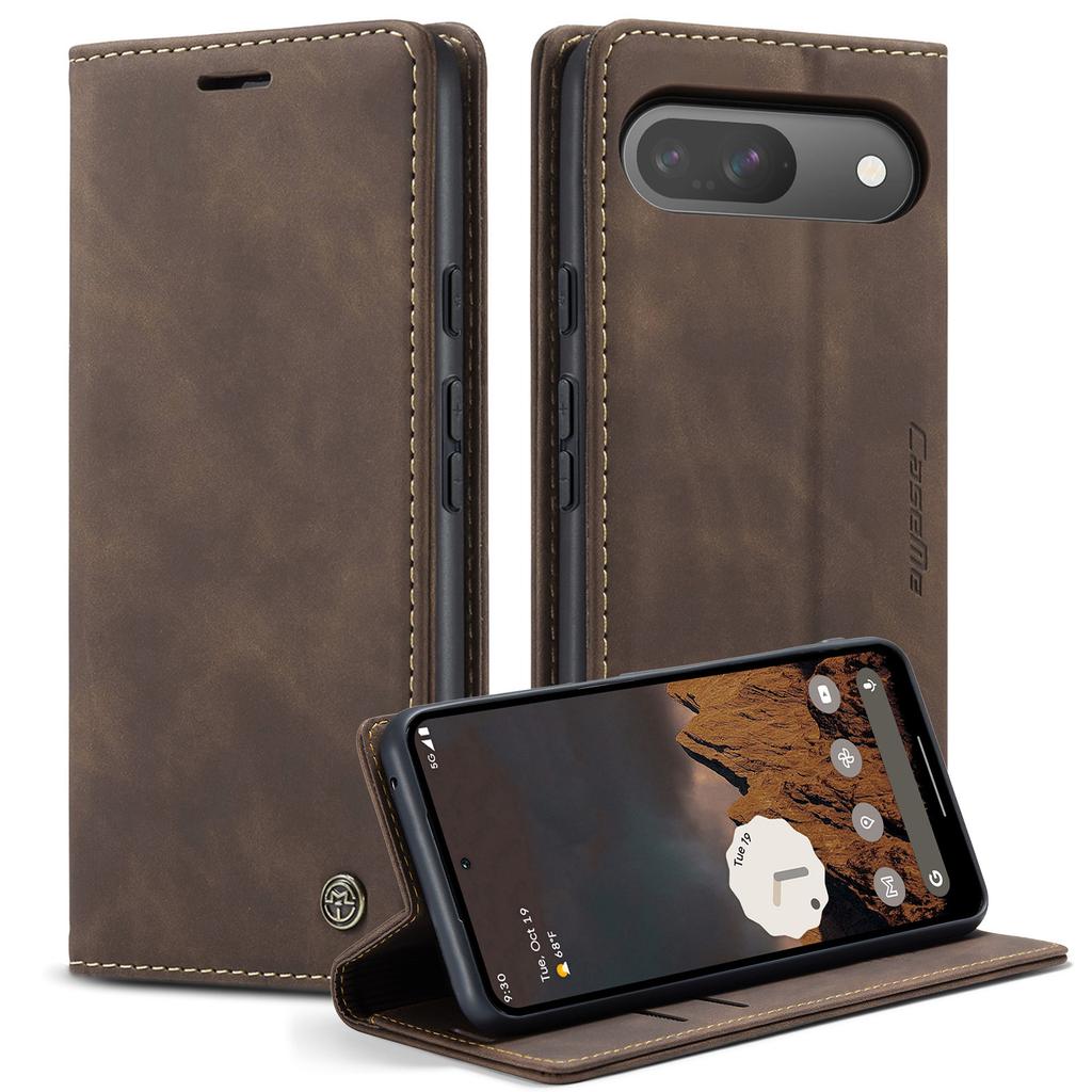 For Google Pixel 10 Pro/10/9 Pro/9 Wallet Case CASEME 013 Series PU Leather Phone Cover Stand