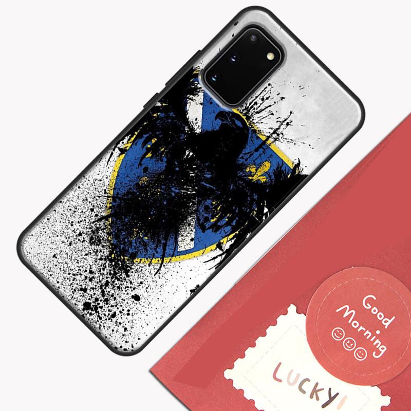 Чехол с флагом Боснии для Samsung Galaxy S22 S21 S23 Ultra Note 20 S8 S9 S10 Note 10 Plus S20 FE Задняя крышка