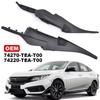 1 пара Передняя накладка на основание дворников для Honda Civic 2017 2018 74270-TEA-T00 74220-TEA-T00 Запасные аксессуары