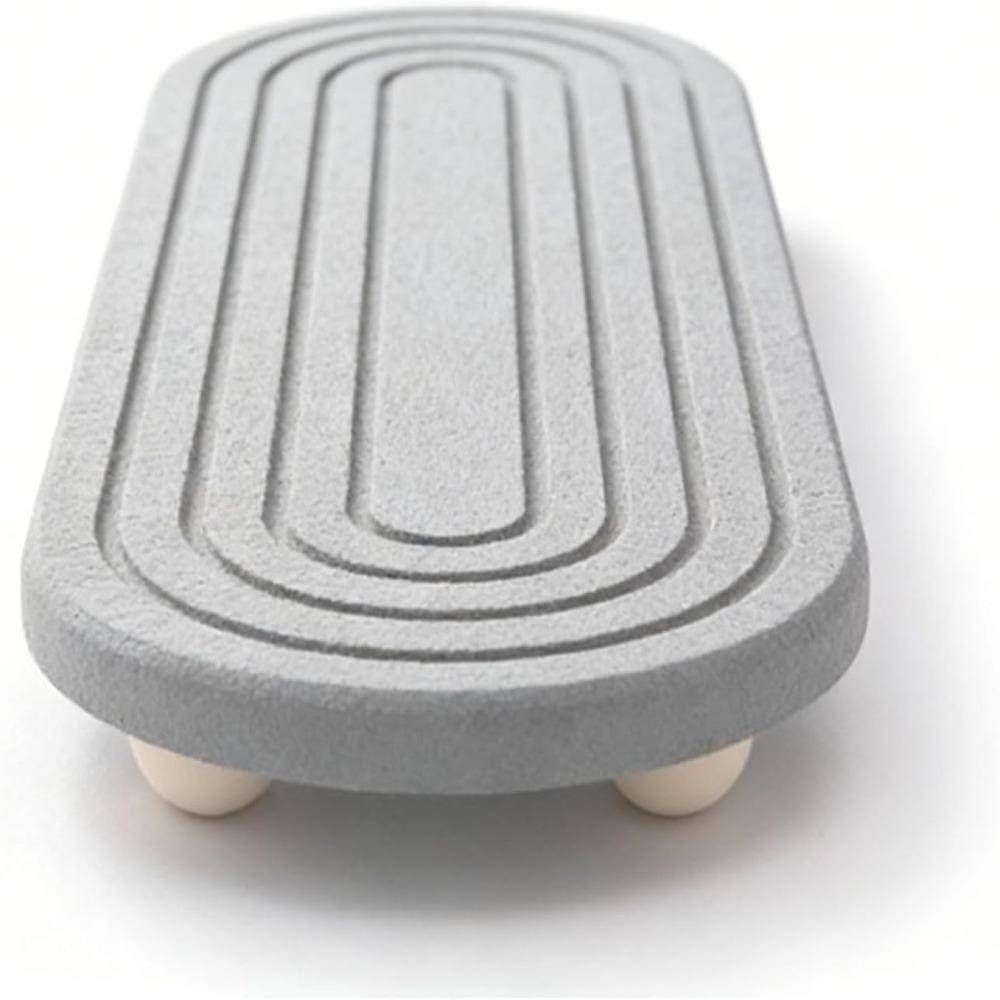 Fast Water Absorption Water Absorbing Tray Diatomite Counter Top Tray Fast Drying Mat Bathroom
