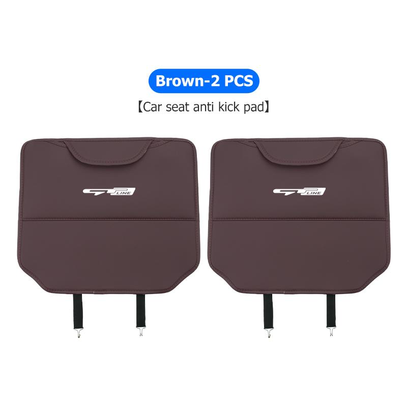 cnwhjg1 Car Seat Back Storage Rear Anti-Wear Backrest Anti-kick Pad For KIA Proceed Sorento Cerato Optima Sportage Ceed Niro Soul