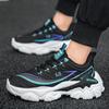 Male Sneakers Outdoor Sports Fashion Casual Mesh Walking Shoes Comfortable Tennis Shoes Lace-up Trendy Running Shoes Men