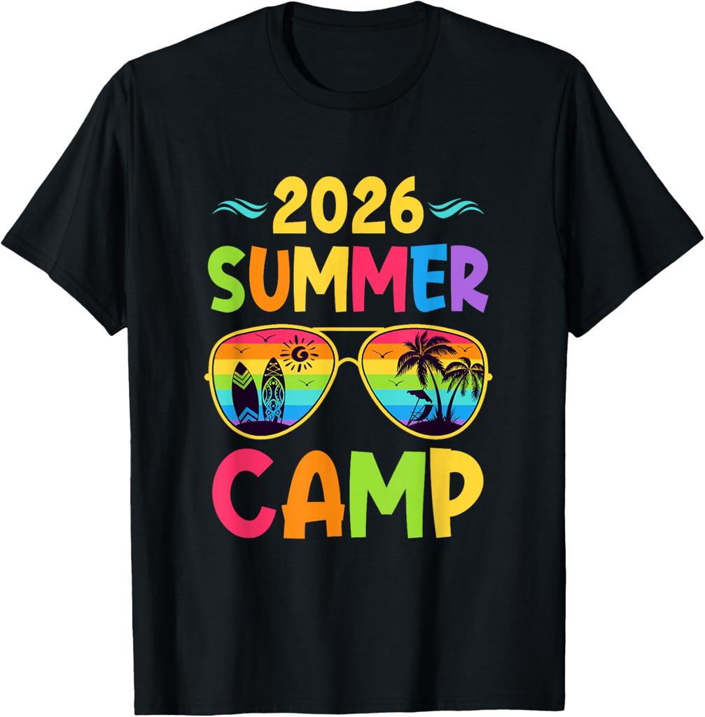 2026 Summer Camp 2026 Summer Vacation Matching Family Group T-Shirt