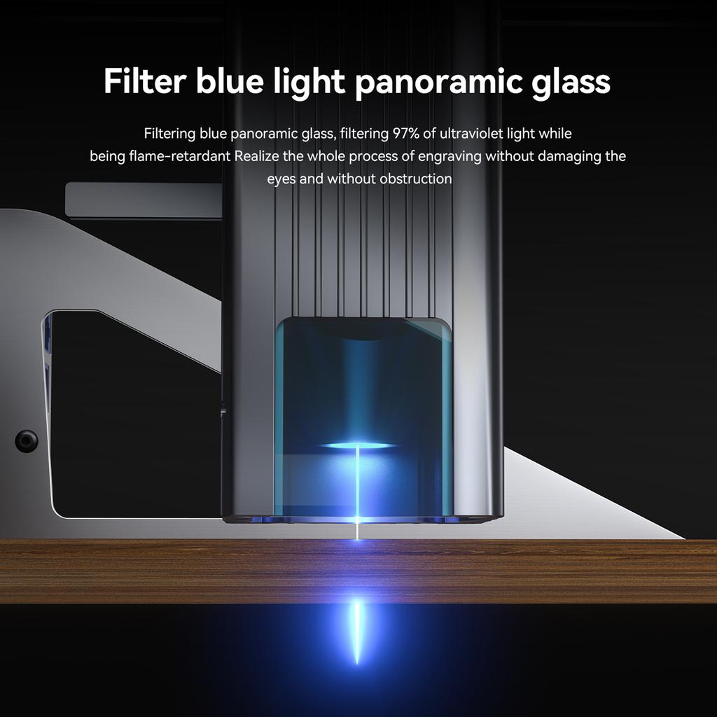 ATOMSTACK P7 30 Вт лазерный гравер настольный DIY гравировальный станок с площадью гравировки 200*200