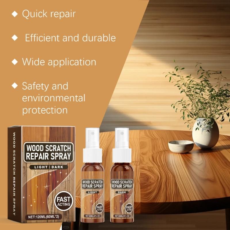 Advanced Floor Repair Solution Quick Drying Technology High Gloss Finish Polish Sprays For Wood Tile Laminate