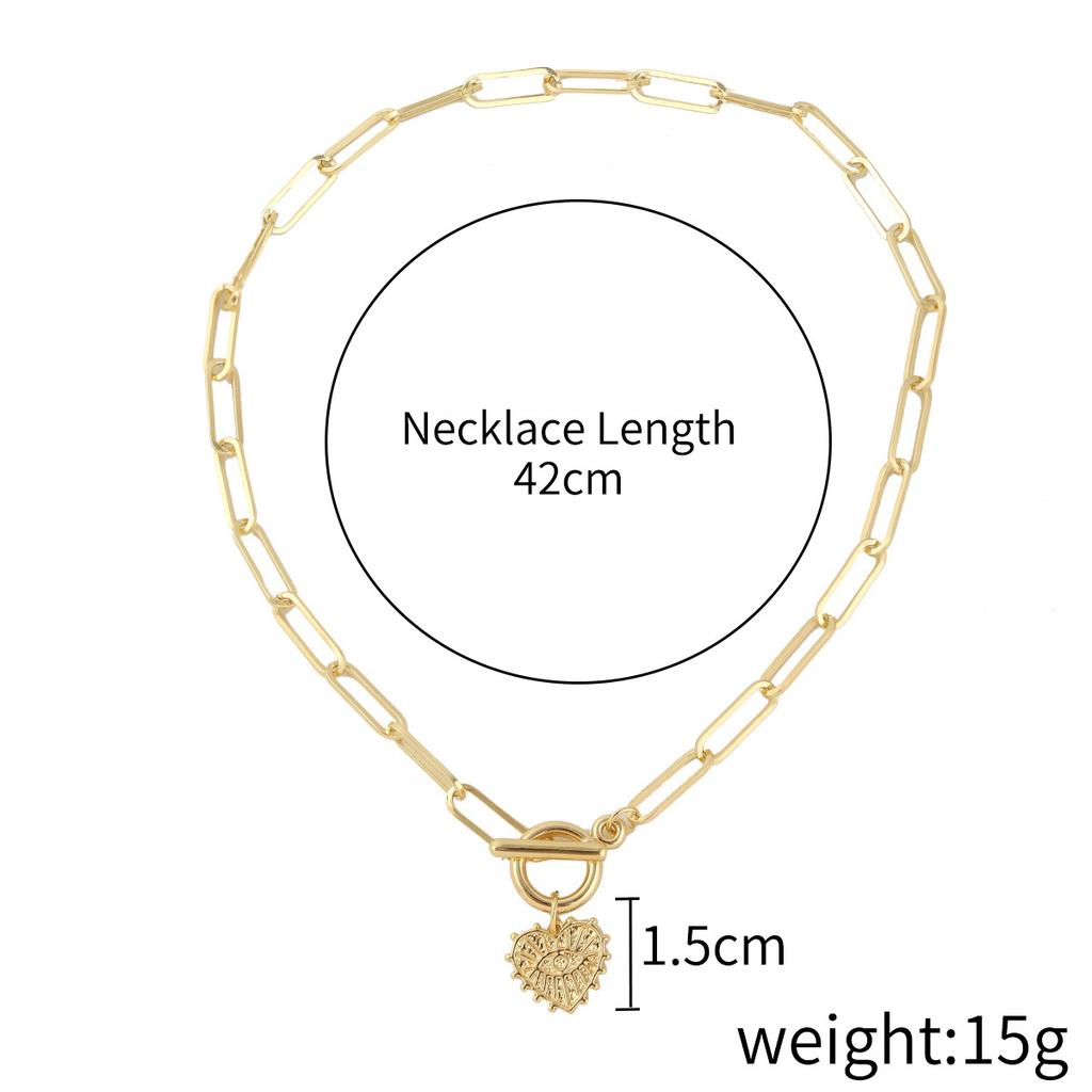 Necklace for Women Jewelry Necklaces Premium Feeling Exaggerated Eyes Alloy Pendant Multi-Layer Necklace Beautiful Elegant Necklace for Her