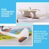 with LED Light Hand Throwing Flying Airplane USB Rechargeable DIY Aircraft Model Toy