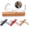 Portable Lightweight Slim Reading Glasses Eyeglasses with Pen Clip Tube Case Readers for Men Women