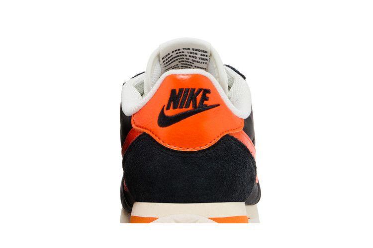 Nike Cortez TXT Черный Парус Безопасный Оранжевый