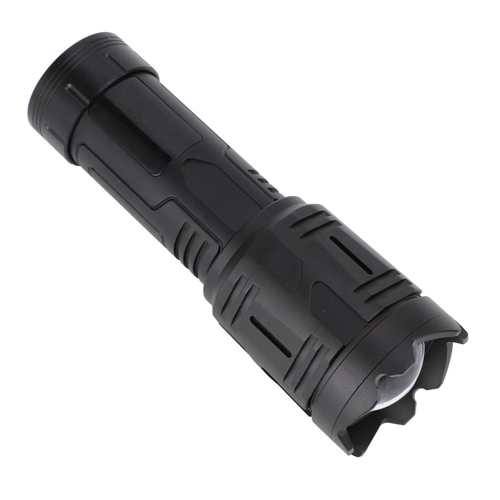 Сверхъяркий фонарик с ЖК-цифровым дисплеем, перезаряжаемый через USB, водонепроницаемый IPX4, светодиодный фонарь высокой мощности F