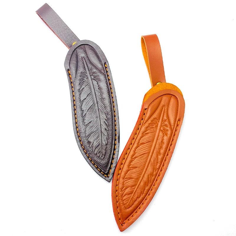 Нож с фиксированным лезвием, ножны с тиснением, чехол для ножа, чехол, сумка для инструментов, домашний держатель ножа «сделай сам», кожаный чехол, чехол для походного ножа, охотничьи кобуры