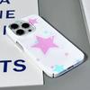 Япония Корея Ins Звезда Чехол для телефона для IPhone 16 15 14 13 12 11 Pro Max XS XR XSMax 6 7 8 Plus Глянцевый HD Жесткая ПК Крышка
