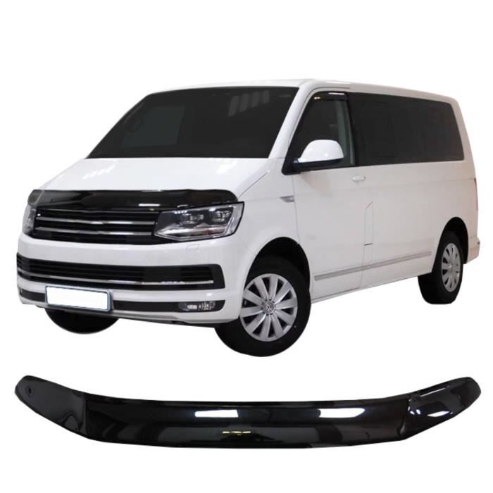 Déflecteur de Capot - SCOUTT - Volkswagen T6 - 2016-2019 - ABS - Noir - Installation Facile