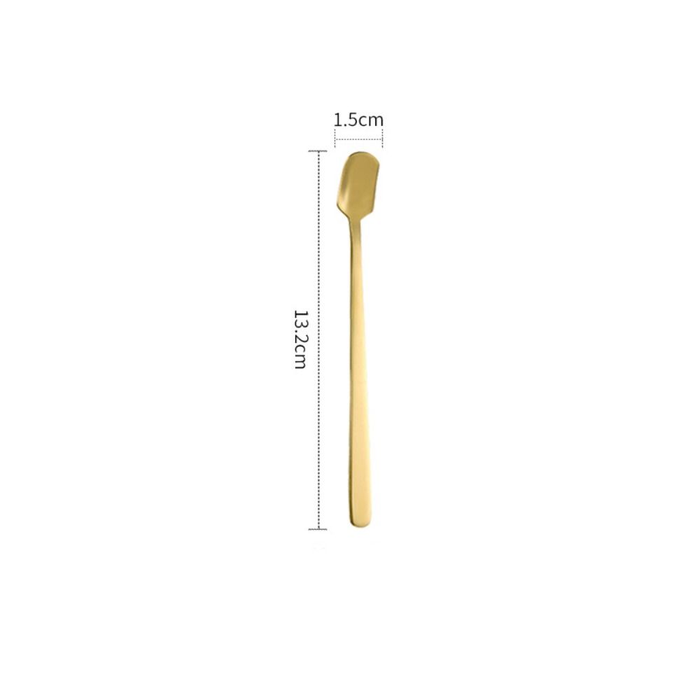 Thickened Coffee Mixing Spoon 304 Stainless Steel Gold Cutlery High Quality Small Spoon